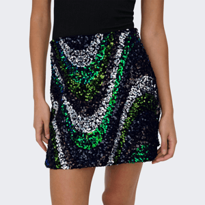 Only Sofie Sequin Mini Skirt